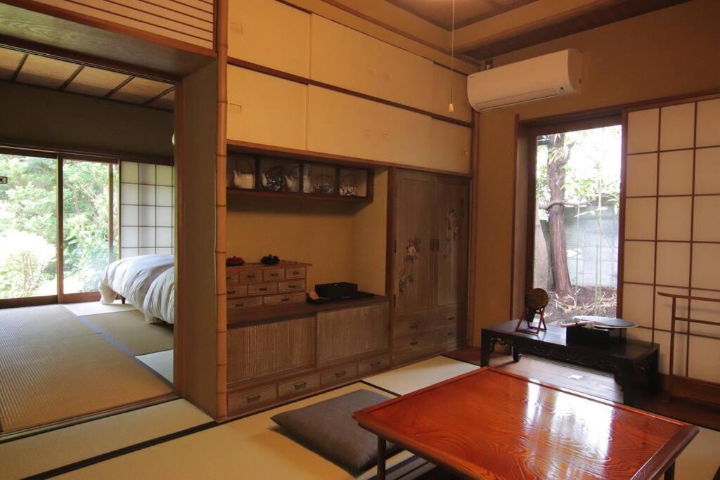 Yamaguchi House Villa,Historic Japanese Room With Onsen Хаконе Экстерьер фото