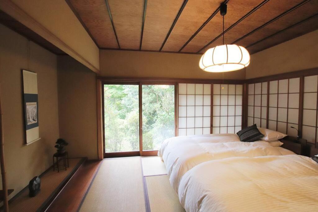 Yamaguchi House Villa,Historic Japanese Room With Onsen Хаконе Экстерьер фото