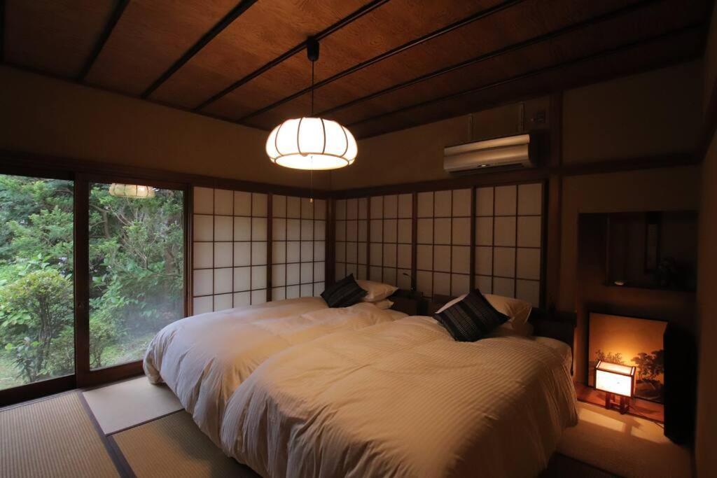 Yamaguchi House Villa,Historic Japanese Room With Onsen Хаконе Экстерьер фото