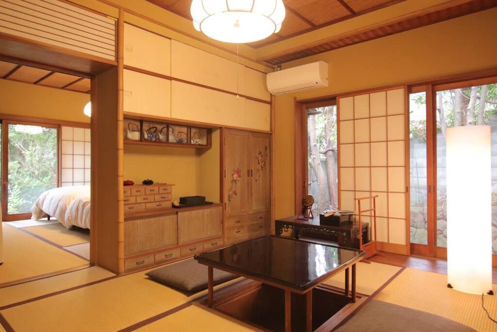 Yamaguchi House Villa,Historic Japanese Room With Onsen Хаконе Экстерьер фото